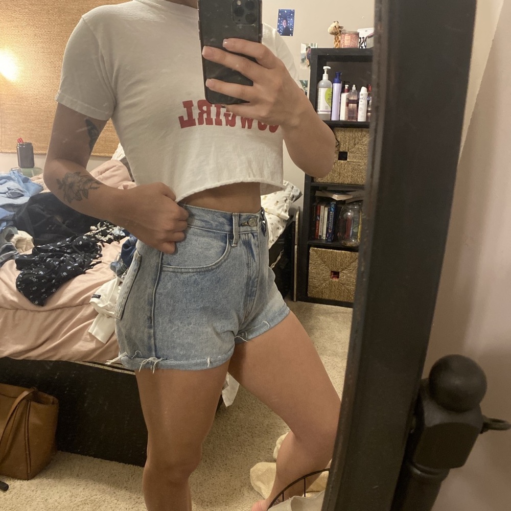 brandy melville denim shorts